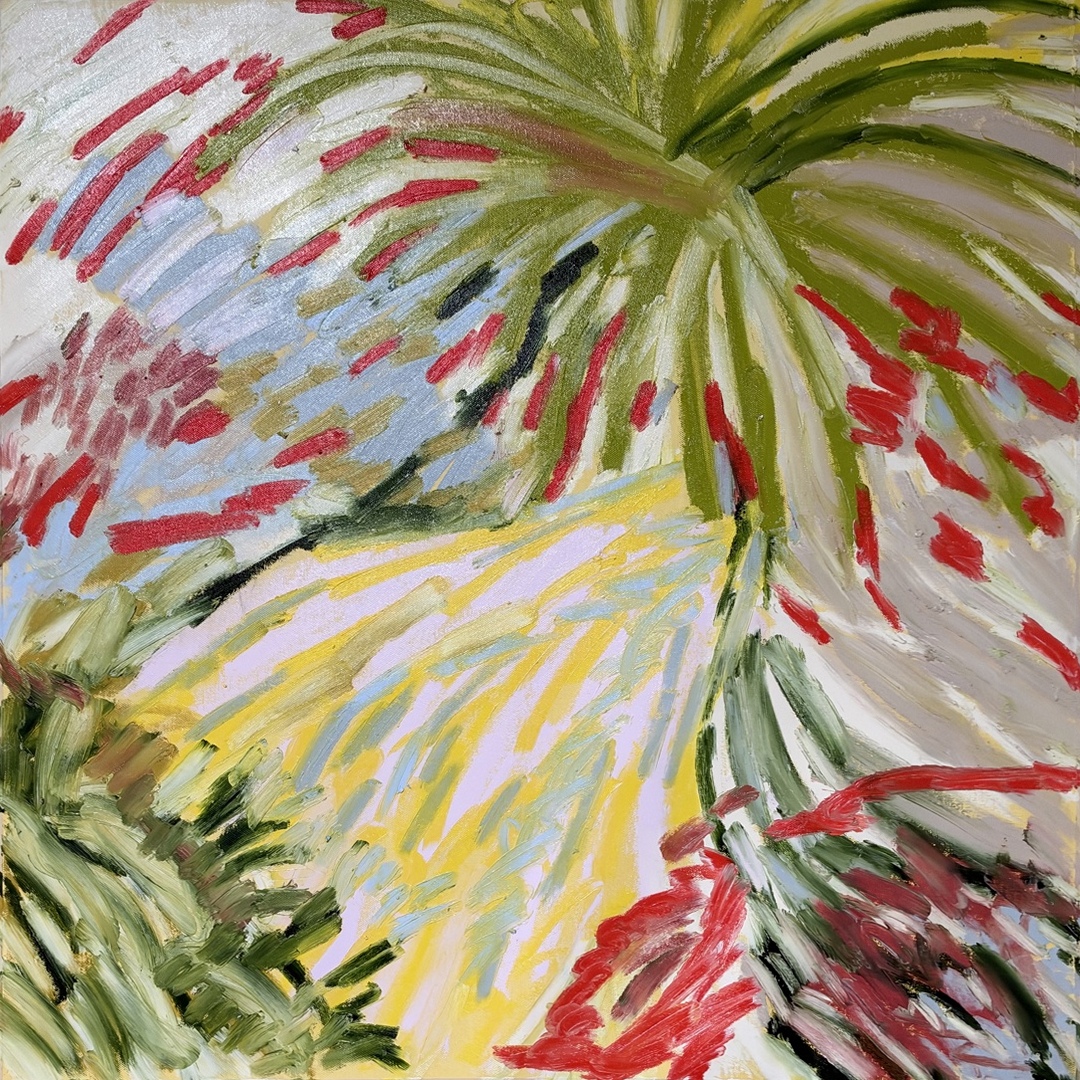 Canopy, Oil and acrylic on canvas